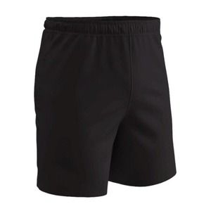 CHAMPRO Black Soccer SHORTS Adult‎ Size SMALL lightweight Drawstring 6" Inseam